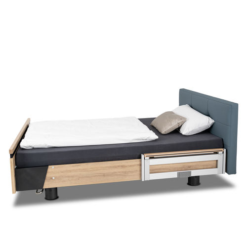 Medical bed - AURA - Malsch GmbH - electric / height-adjustable / on casters