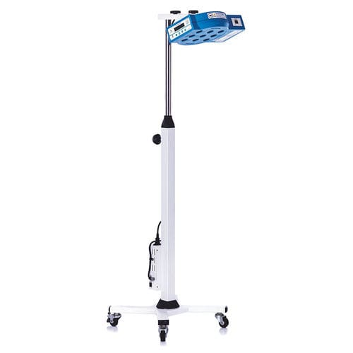 Infant phototherapy lamp - 4000 LED - Neotech Medical Systems - trolley-mounted / blue light