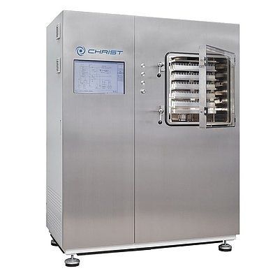 Laboratory freeze dryer - Epsilon 2-12D LSCplus - Martin Christ Gefriertrocknungsanlagen - pilot / floor-standing