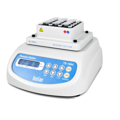 Orbital thermoshaker TS100C Biosan sample preparation / compact