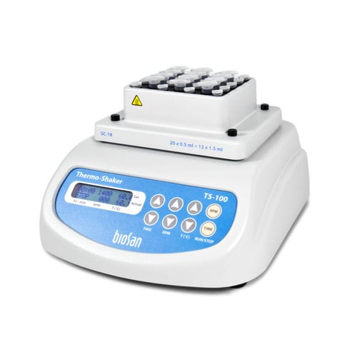 Digital thermo-shaker - TS-100 - Biosan - orbital / benchtop / compact