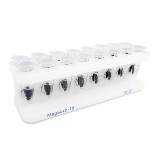 Tube laboratory rack - MagSorb-16 - Biosan - nucleic acid extraction