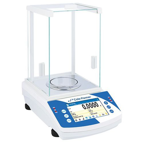Analytical laboratory balance - TB-800-310i - Cole-Parmer - medical / benchtop / with touch screen