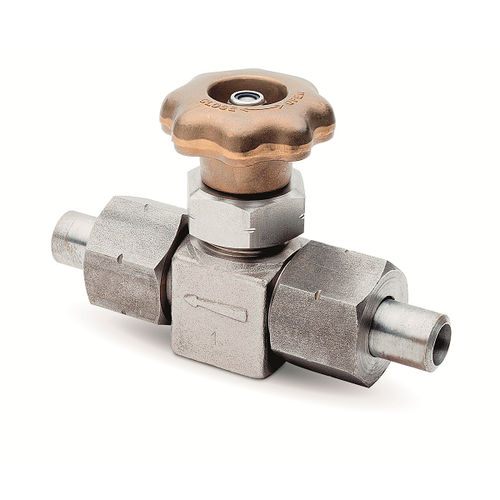 Medical gas valve - HP12 - ROTAREX MEDITEC - stainless steel