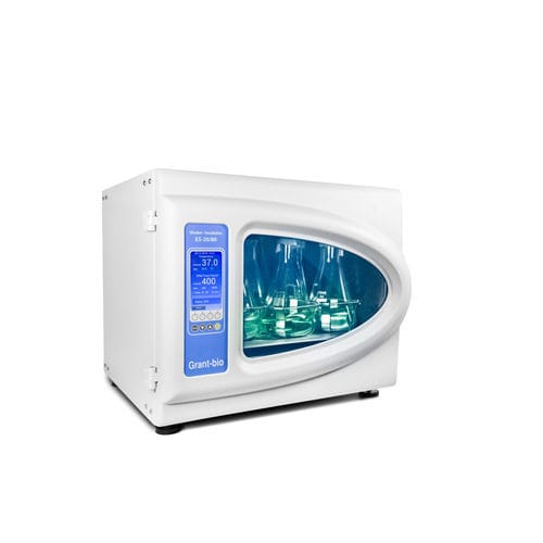 Laboratory incubator for the pharmaceutical industry - ES-20/80 - Grant Instruments - benchtop / stainless steel / 1-door