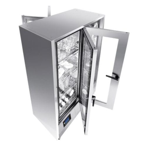 Automatic dishwasher - TWIN STAR DOUBLE FACE - DIHR - hood / front-loading / built-in
