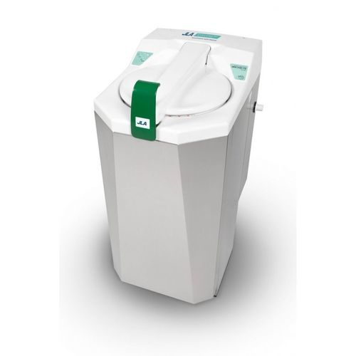 Healthcare facility macerator - JLA - on site / with automatic disinfection