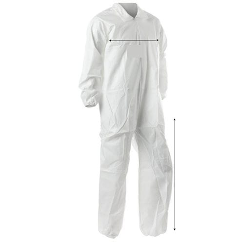 Unisex protective coveralls - Critical Cover® ComforTech® - ALPHA PROTECH - L / XL / M