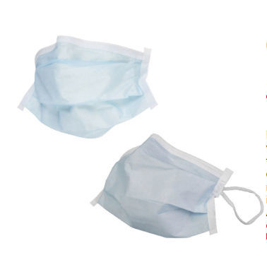 Adult surgical mask - Critical Cover® PFL®  - ALPHA PROTECH - blue / white / disposable