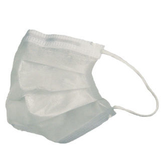 Box of 50 surgical mask - Critical Cover® MVT - ALPHA PROTECH - white / disposable / breathable