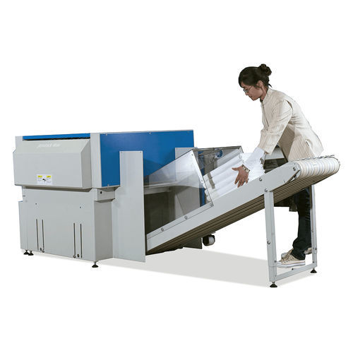 Sheet folder with stacking system - Max SW - Jensen-Group