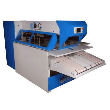 Sheet folder with stacking system - PF series - B&C Technologies