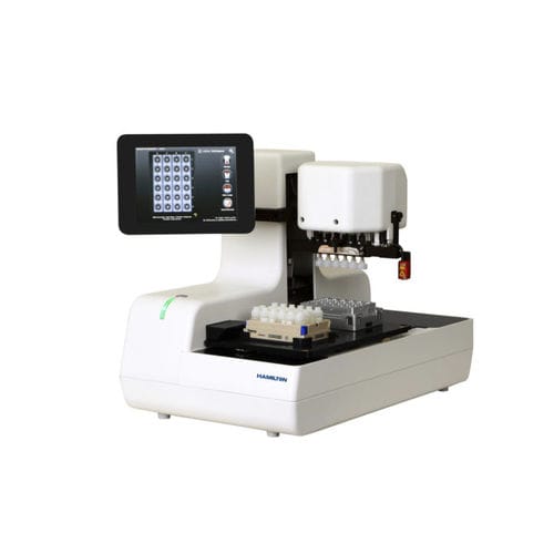 Tube decapper laboratory automation system LabElite I.D. Hamilton