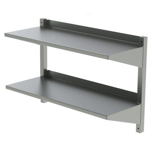 Aluminum shelf Technik wallmounted