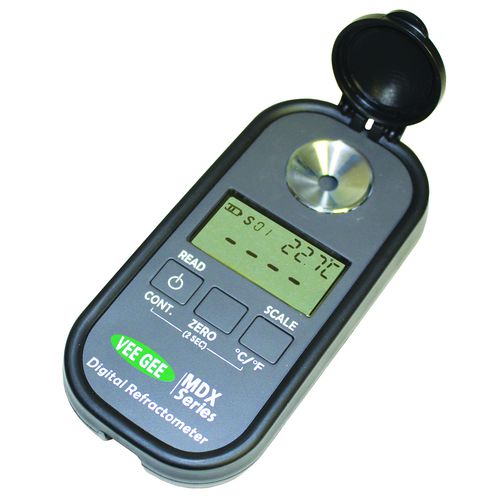 Digital refractometer - MDX-101 - VEE GEE Scientific - laboratory / for the food industry / for environmental analysis