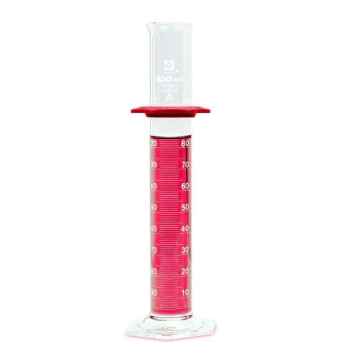 Polyethylene measuring cylinder - SIBATA  - VEE GEE Scientific - graduated
