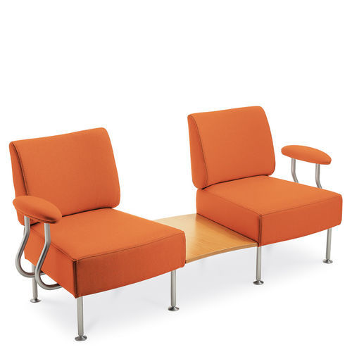 Waiting room beam chair - Life - Borgo - with table / 5-person