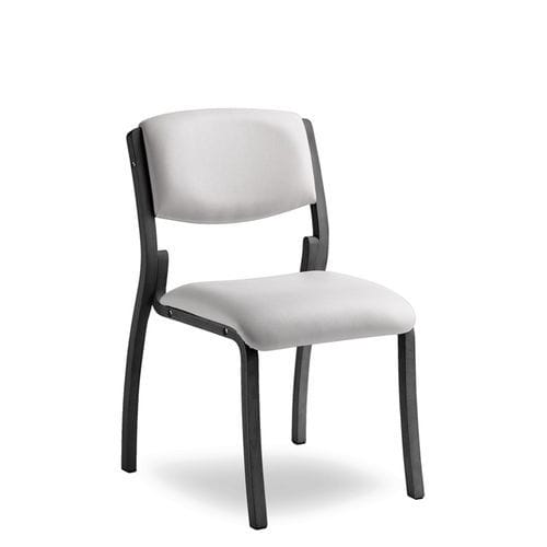 Dining room chair - Silver Age - Borgo - ergonomic / stacking
