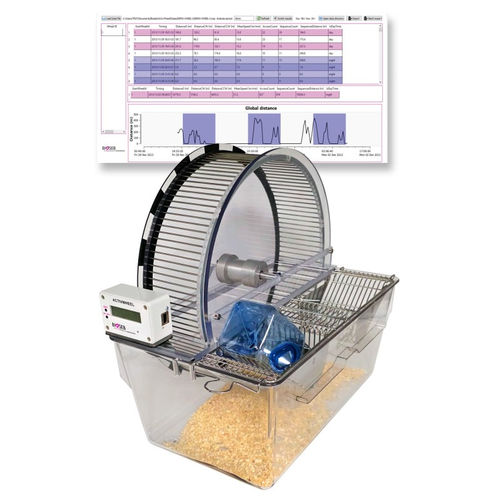 Animal research activity wheel - BIO-ACTIWH2 - Bioseb - for spontaneous exercise / for research / for behavioral research