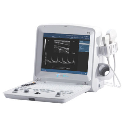 Portable ultrasound system - P3 - MediSono - for multipurpose ultrasound imaging / B/W / built-in console
