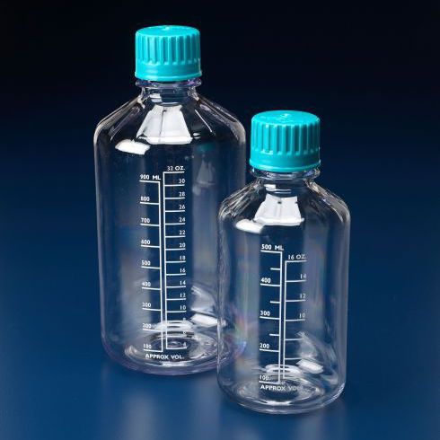 Laboratory bottle - Azlon® BRC0500, Azlon® BRC1000 - SciLabware Limited - polycarbonate / graduated