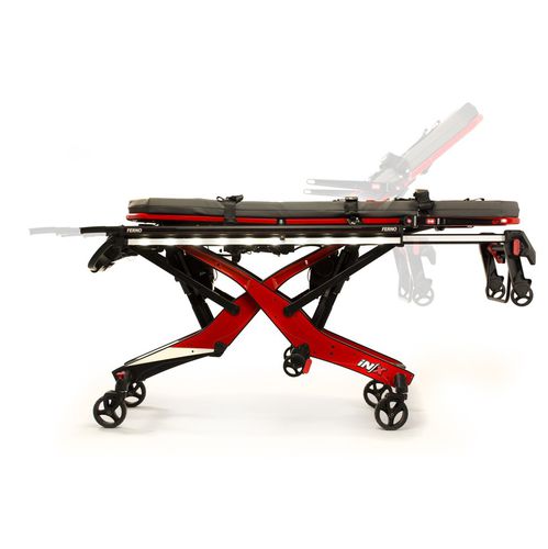 Transport stretcher trolley - iNX  - Ferno Canada Inc. - emergency / manual / folding