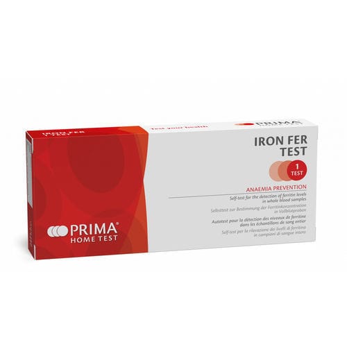 Rapid anemia test - 800025-1 - PRIMA Lab - for home use / ferritin / iron