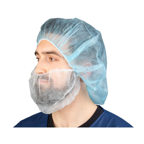 Hospital beard-cover - 361 - Dukal Corporation - polypropylene / breathable / box of 100 units