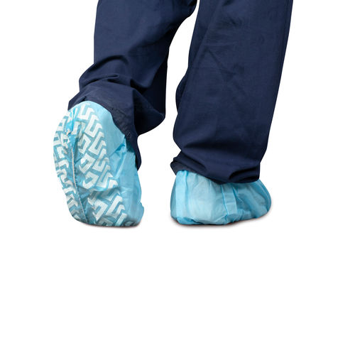 Polypropylene medical shoe cover - 350-10 - Dukal Corporation