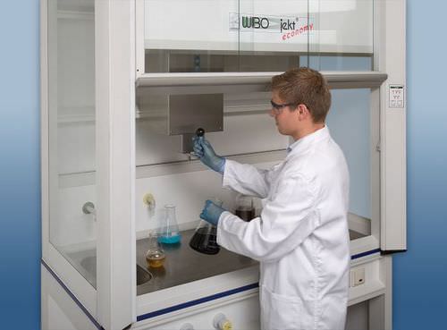 Chemical fume hood - WIBOjekt EL - Weiss GWE GmbH - laboratory / floor-standing