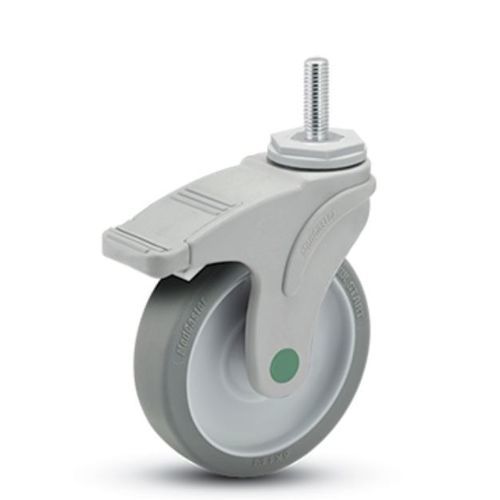 Stainless steel wheel - Non-Magnetic - MEDCASTER - with brake / swiveling