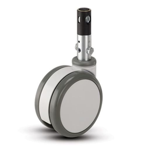 Swiveling wheel - TWIN TECH - MEDCASTER - with brake