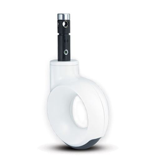 Polyurethane wheel - Nimbus 399  - MEDCASTER - aluminum / with brake / swiveling