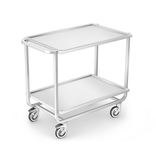 Hospital trolley - WPP-01 - TECHMED - laboratory / meal / stainless steel