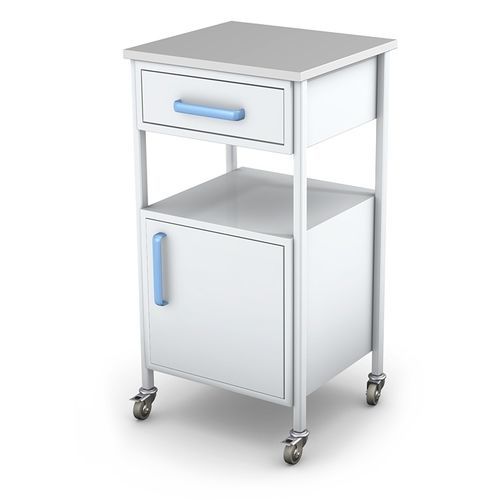 Bedside table on casters - WD-2 series - TECHMED - with wardrobe / with drawers