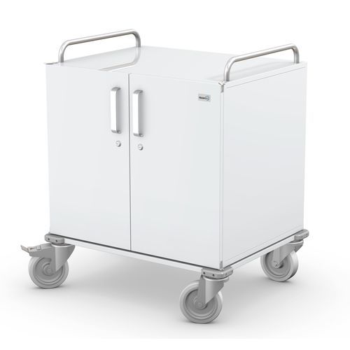 Transport trolley - WT series - TECHMED - metal / stainless steel / mobile