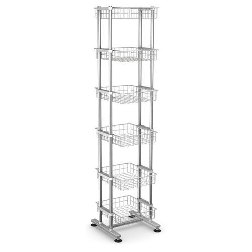 Storage rack - RK - TECHMED - stainless steel / shelf / basket