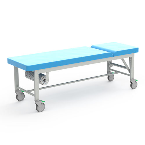 Rehabilitation treatment table - SR4MR - TECHMED - manual / MRI-compatible / 2-section