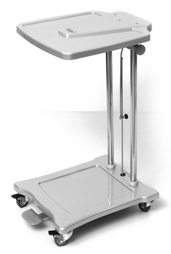 Dirty linen trolley - MB-06 - TECHMED - cleaning / waste / with shelf