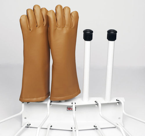 Wall-mounted X-ray glove rack - 16415 - Wolf X-Ray Corporation