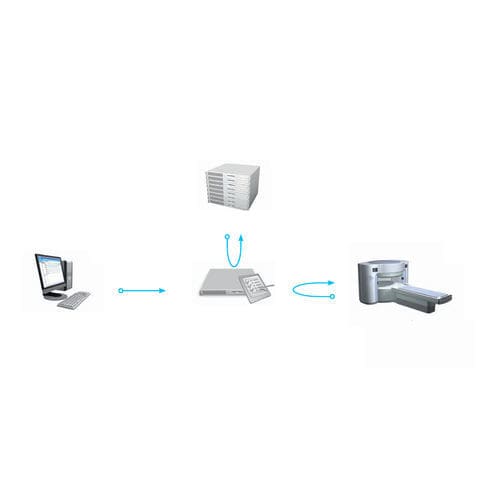 Management software - iQ-WORKLIST  - IMAGE Information Systems - radiation dose monitoring / scheduling / billing