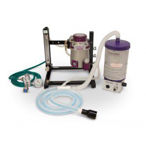 Animal research veterinary anesthesia workstation - 75-0232 - Harvard Apparatus - for large animals / tabletop