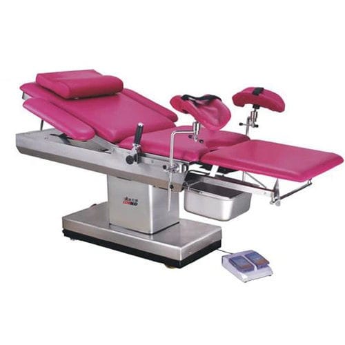 Delivery bed - DH-C102A-04 - KANGHUI MEDICAL TECHNOLOGY - electric / height-adjustable / 3-section