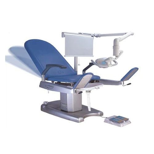 Gynecological examination chair - DH-S101 01 - KANGHUI MEDICAL TECHNOLOGY - electric / height-adjustable / 2-section