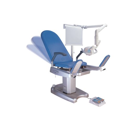 Gynecological examination chair - DH-S101 02 - KANGHUI MEDICAL TECHNOLOGY - electric / height-adjustable / with legrest
