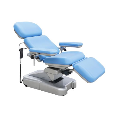 Electric blood donor chair - DH-XD101-01 - KANGHUI MEDICAL TECHNOLOGY - 4-section / height-adjustable
