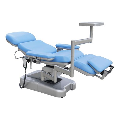 4-section blood donor chair - DH-XD107-5 - KANGHUI MEDICAL TECHNOLOGY - with legrest