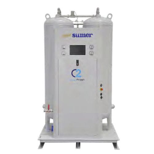 Medical oxygen generator - OXYFRESH-100	 - Sumer - modular / plug-and-play / on site