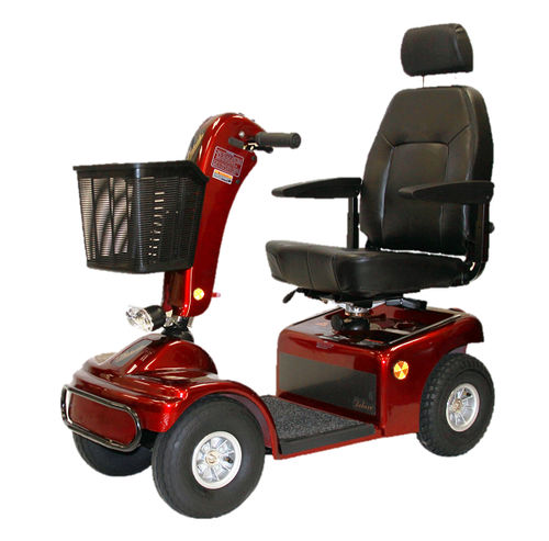 Electric mobility scooter - Sprinter XL4 - Shoprider - bariatric / 4-wheel / with basket