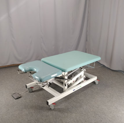Gynecological examination table - Medico T14L - Fysiotech - pneumatic / 2-section